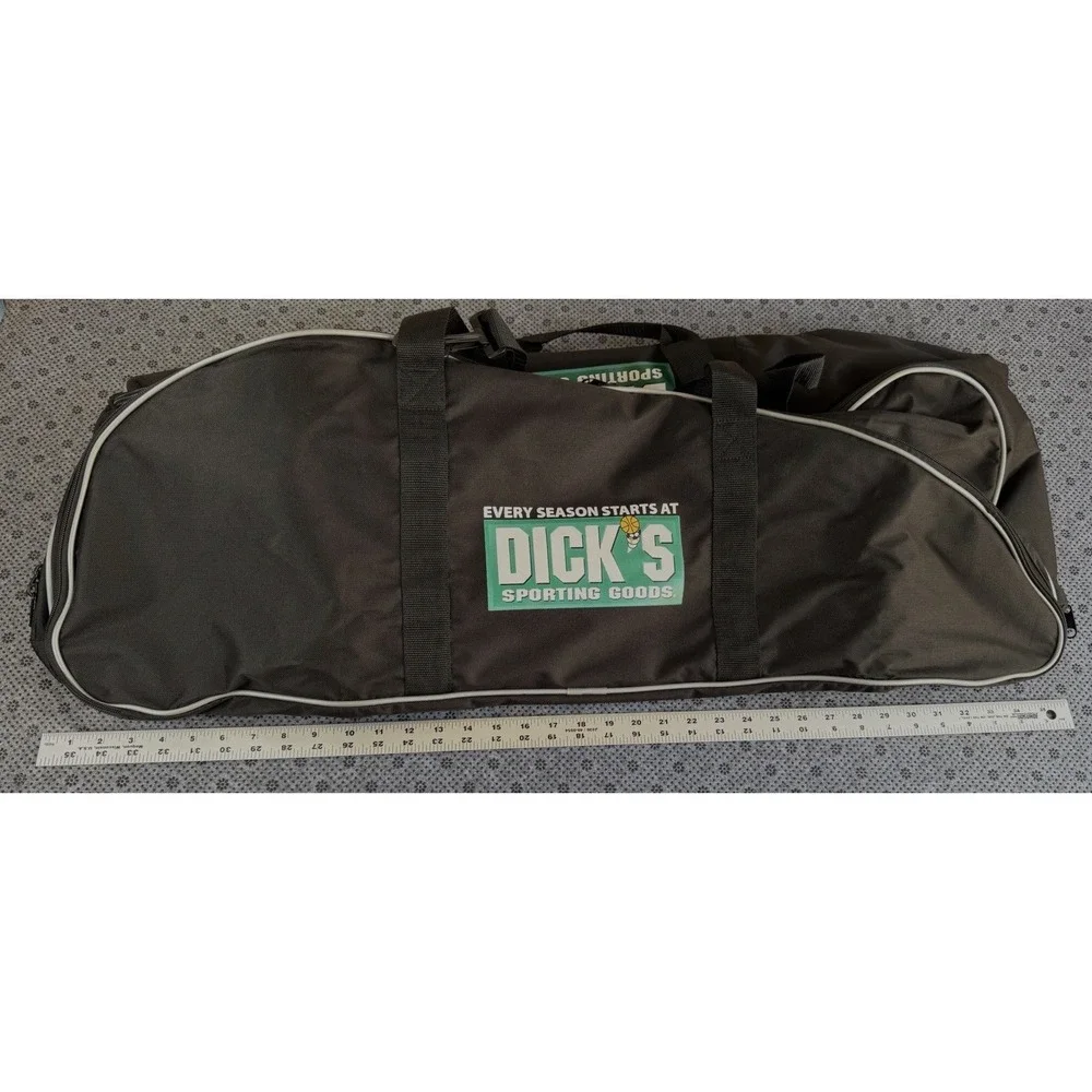 Dick's Sporting Large black sports equipment bag 36 In Football Baseball Hockey